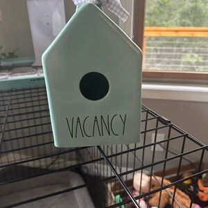 Rae Dunn Mint Green Birdhouse